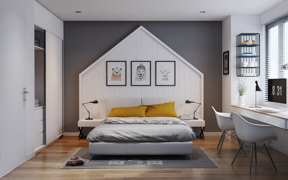 Giải pháp thiết kế phòng ngủ nhỏ xinh đầy ấn tượng