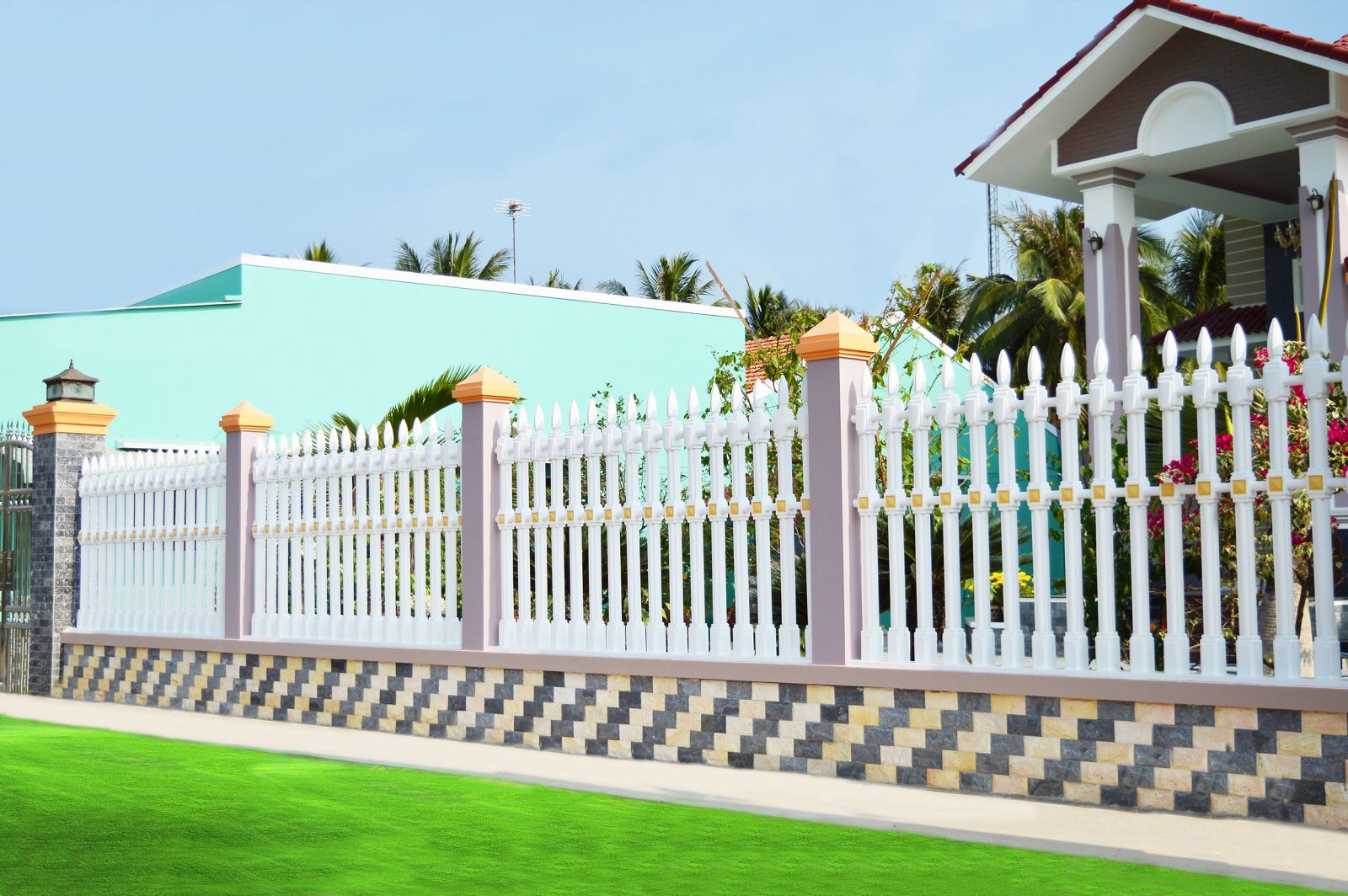 Thiết kế hàng rào ngôi nhà cần chú ý kích thước như thế nào?