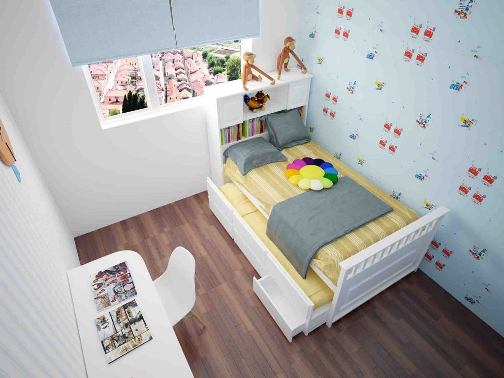 Cách trang trí phòng ngủ nhỏ trở nên đẹp và rộng rãi hơn